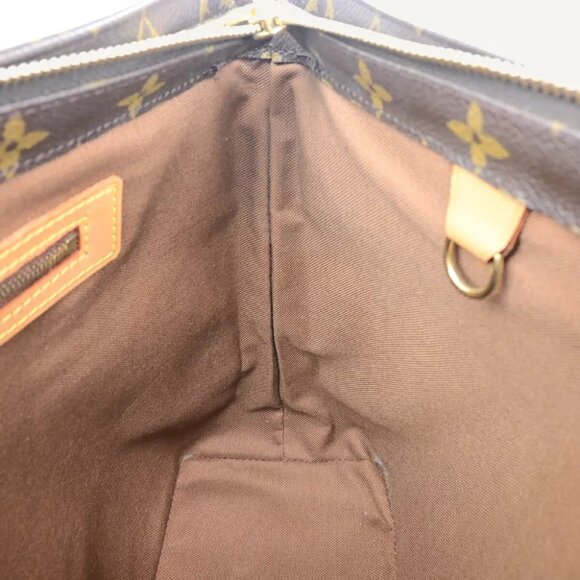 LOUIS VUITTON Cabas Piano Shoulder Bag Monogram Leather Brown M51148 84YF044 - Picture 6 of 15